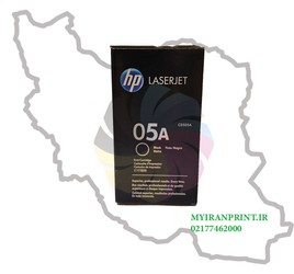 کارتریج تونر HP 05A / CE505A 🖨️ | تونر لیزری مشکی تا ۲۵۰۰ برگ